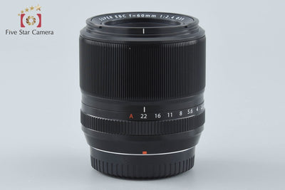 【中古】FUJIFILM 富士フイルム XF 60mm f/2.4 R Macro Aspherical