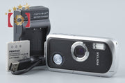 【中古】PENTAX ペンタックス Optio WP マウブラック コンパクトデジタルカメラ