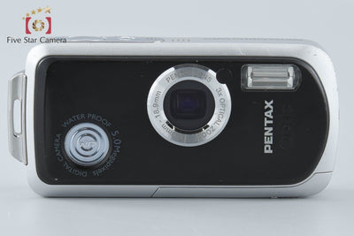【中古】PENTAX ペンタックス Optio WP マウブラック コンパクトデジタルカメラ
