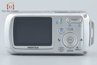 【中古】PENTAX ペンタックス Optio WP マウブラック コンパクトデジタルカメラ
