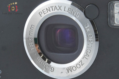 【中古】PENTAX ペンタックス Optio WP マウブラック コンパクトデジタルカメラ