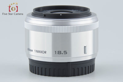 【中古】Nikon ニコン 1 NIKKOR 18.5mm f/1.8 シルバー 元箱付き