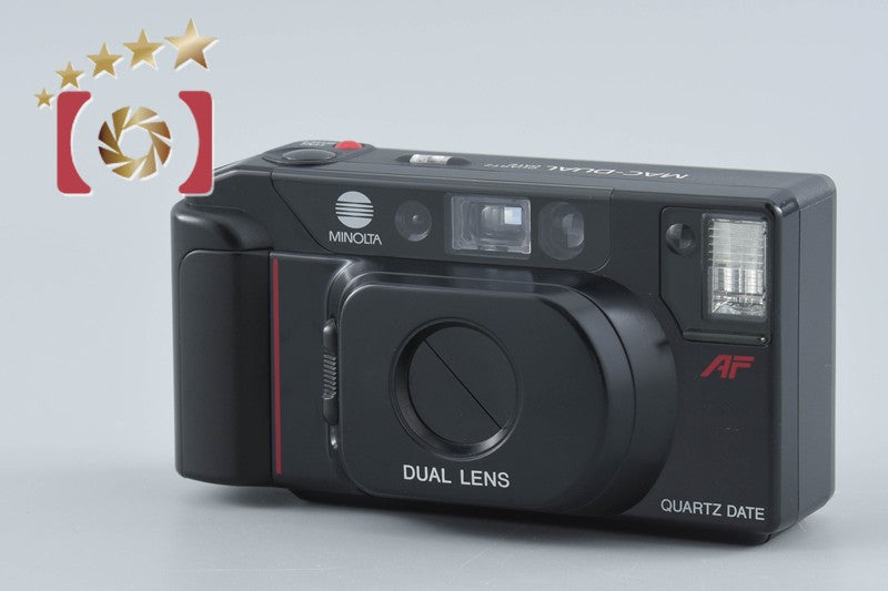 【中古】MINOLTA ミノルタ MAC-DUAL QUARTZ DATE コンパクトフィルムカメラ