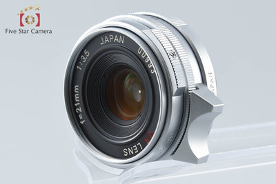 【中古】RICOH リコー GR LENS 21mm f/3.5 シルバー L39 ライカスクリューマウント