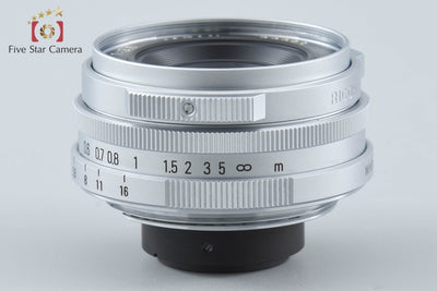 【中古】RICOH リコー GR LENS 21mm f/3.5 シルバー L39 ライカスクリューマウント