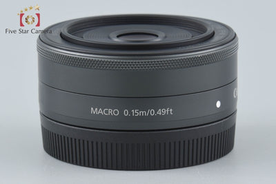 【中古】Canon キヤノン EF-M 22mm f/2 STM ブラック