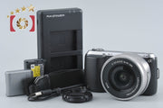 【中古】SONY ソニー α NEX-C3 ズームレンズキット ブラック シャッター回数僅少