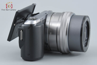 【中古】SONY ソニー α NEX-C3 ズームレンズキット ブラック シャッター回数僅少