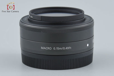 【中古】Canon キヤノン EF-M 22mm f/2 STM ブラック