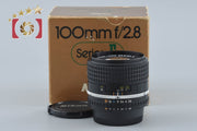 【中古】Nikon ニコン SERIES E 100mm f/2.8 元箱付き