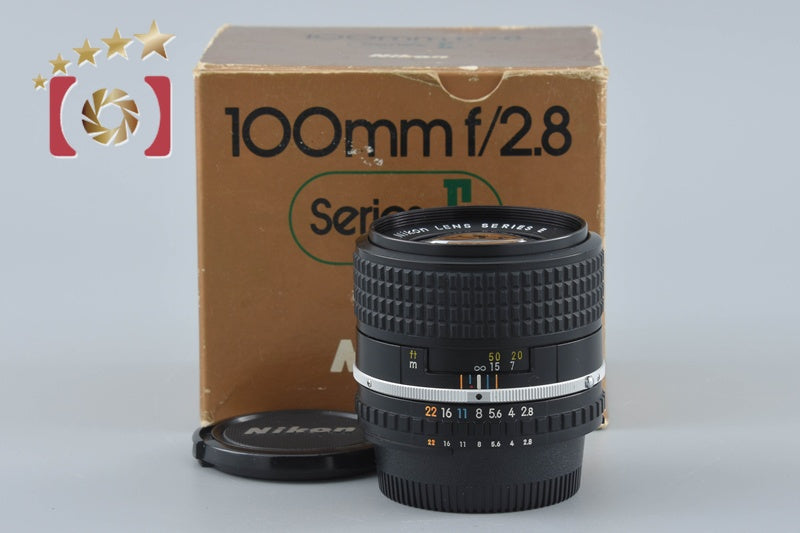 【中古】Nikon ニコン SERIES E 100mm f/2.8 元箱付き
