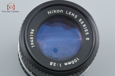 【中古】Nikon ニコン SERIES E 100mm f/2.8 元箱付き