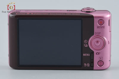 【中古】SONY ソニー Cyber-shot DSC-WX220 ピンク デジタルスチルカメラ 多言語対応