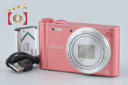 【中古】SONY ソニー Cyber-shot DSC-WX350 ピンク コンパクトデジタルカメラ 多言語対応