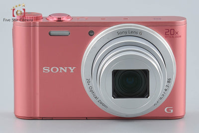 【中古】SONY ソニー Cyber-shot DSC-WX350 ピンク コンパクトデジタルカメラ 多言語対応