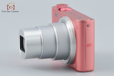 【中古】SONY ソニー Cyber-shot DSC-WX350 ピンク コンパクトデジタルカメラ 多言語対応
