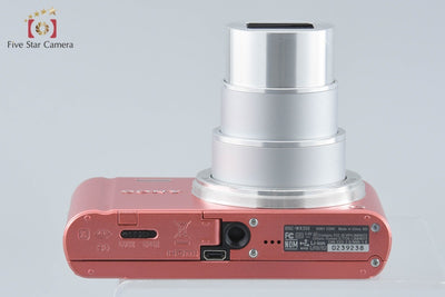 【中古】SONY ソニー Cyber-shot DSC-WX350 ピンク コンパクトデジタルカメラ 多言語対応