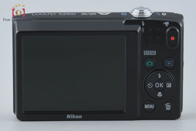 【中古】Nikon ニコン COOLPIX S2900 レッド コンパクトデジタルカメラ