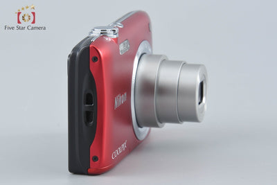 【中古】Nikon ニコン COOLPIX S2900 レッド コンパクトデジタルカメラ