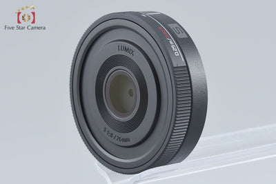 【中古】Panasonic パナソニック LUMIX S 26mm f/8 S-R26 ライカLマウント
