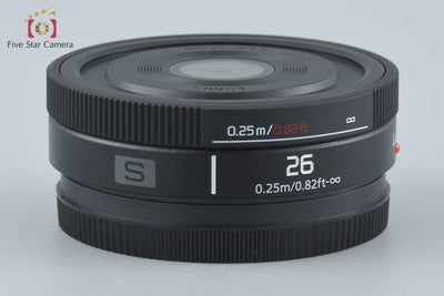 【中古】Panasonic パナソニック LUMIX S 26mm f/8 S-R26 ライカLマウント