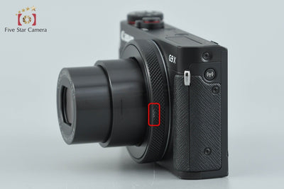 【中古】Canon キヤノン PowerShot G9 X Mark II ブラック コンパクトデジタルカメラ 元箱付き