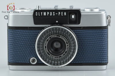 【中古】OLYMPUS オリンパス PEN EE-3 ネイビー コンパクトフィルムカメラ