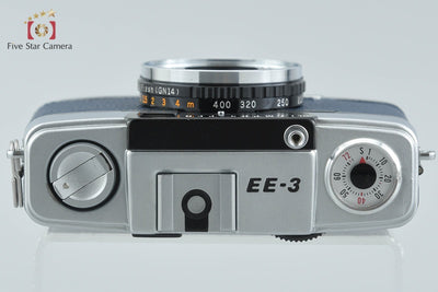 【中古】OLYMPUS オリンパス PEN EE-3 ネイビー コンパクトフィルムカメラ