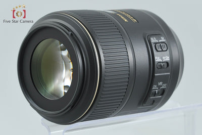 【中古】Nikon ニコン AF-S Micro NIKKOR 105mm f/2.8 G ED VR