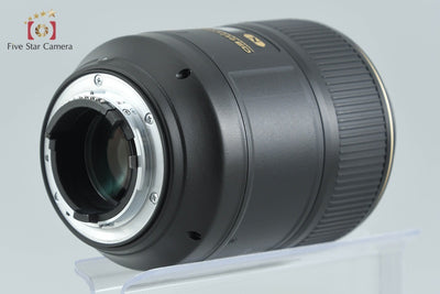 【中古】Nikon ニコン AF-S Micro NIKKOR 105mm f/2.8 G ED VR