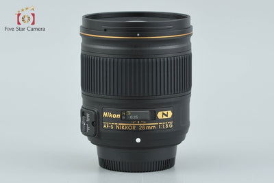 【中古】Nikon ニコン AF-S NIKKOR 28mm f/1.8 G