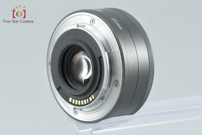 【中古】Canon キヤノン EF-M 22mm f/2 STM ブラック