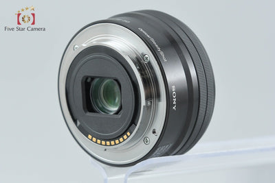 【中古】SONY ソニー α6000 ILCE-6000 ブラック パワーズームレンズキット シャッター回数僅少 多言語対応