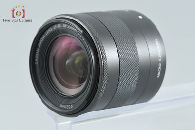 【中古】Canon キヤノン EOS M EF-M 18-55 IS STM レンズキット ブラック