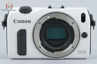 【中古】Canon キヤノン EOS M EF-M 18-55 IS STM レンズキット ホワイト