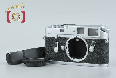 【中古】Leica ライカ M4 クローム シリアル118万番台 レンジファインダーフィルムカメラ