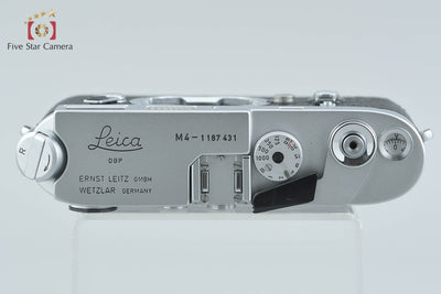 【中古】Leica ライカ M4 クローム シリアル118万番台 レンジファインダーフィルムカメラ