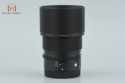 【中古】SIGMA シグマ 90mm f/2.8 DG DN Contemporary ソニーEマウント用 元箱付き