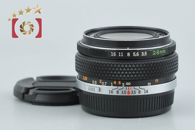 【中古】OLYMPUS オリンパス G.ZUIKO AUTO-W 28mm f/3.5