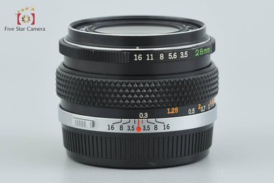 【中古】OLYMPUS オリンパス G.ZUIKO AUTO-W 28mm f/3.5
