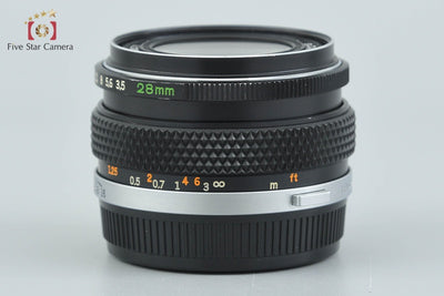 【中古】OLYMPUS オリンパス G.ZUIKO AUTO-W 28mm f/3.5