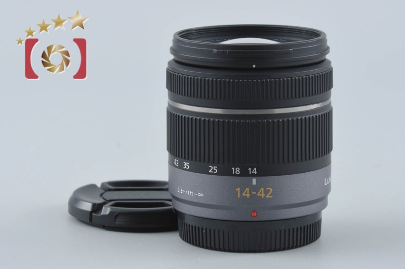 【中古】Panasonic パナソニック LUMIX G VARIO 14-42mm f/3.5-5.6 ASPH. MEGA O.I.S. H-FS014042