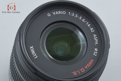 【中古】Panasonic パナソニック LUMIX G VARIO 14-42mm f/3.5-5.6 ASPH. MEGA O.I.S. H-FS014042