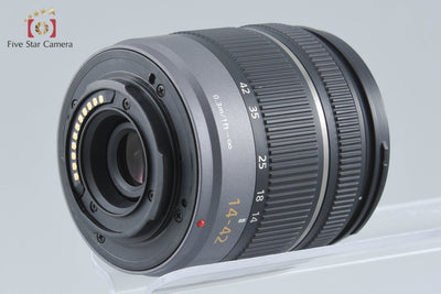【中古】Panasonic パナソニック LUMIX G VARIO 14-42mm f/3.5-5.6 ASPH. MEGA O.I.S. H-FS014042