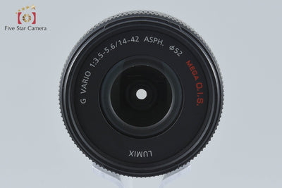【中古】Panasonic パナソニック LUMIX G VARIO 14-42mm f/3.5-5.6 ASPH. MEGA O.I.S. H-FS014042