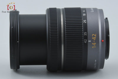 【中古】Panasonic パナソニック LUMIX G VARIO 14-42mm f/3.5-5.6 ASPH. MEGA O.I.S. H-FS014042