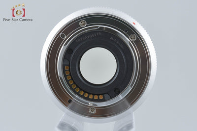 【中古】Panasonic パナソニック LUMIX G 25mm f/1.7 ASPH. H-H025 シルバー