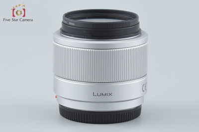 【中古】Panasonic パナソニック LUMIX G 25mm f/1.7 ASPH. H-H025 シルバー
