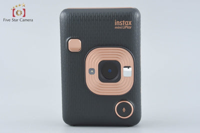 【中古】FUJIFILM 富士フイルム instax mini LiPlay エレガントブラック インスタントカメラ