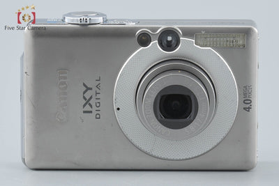 【中古】Canon キヤノン IXY Digital 50 シルバー コンパクトデジタルカメラ